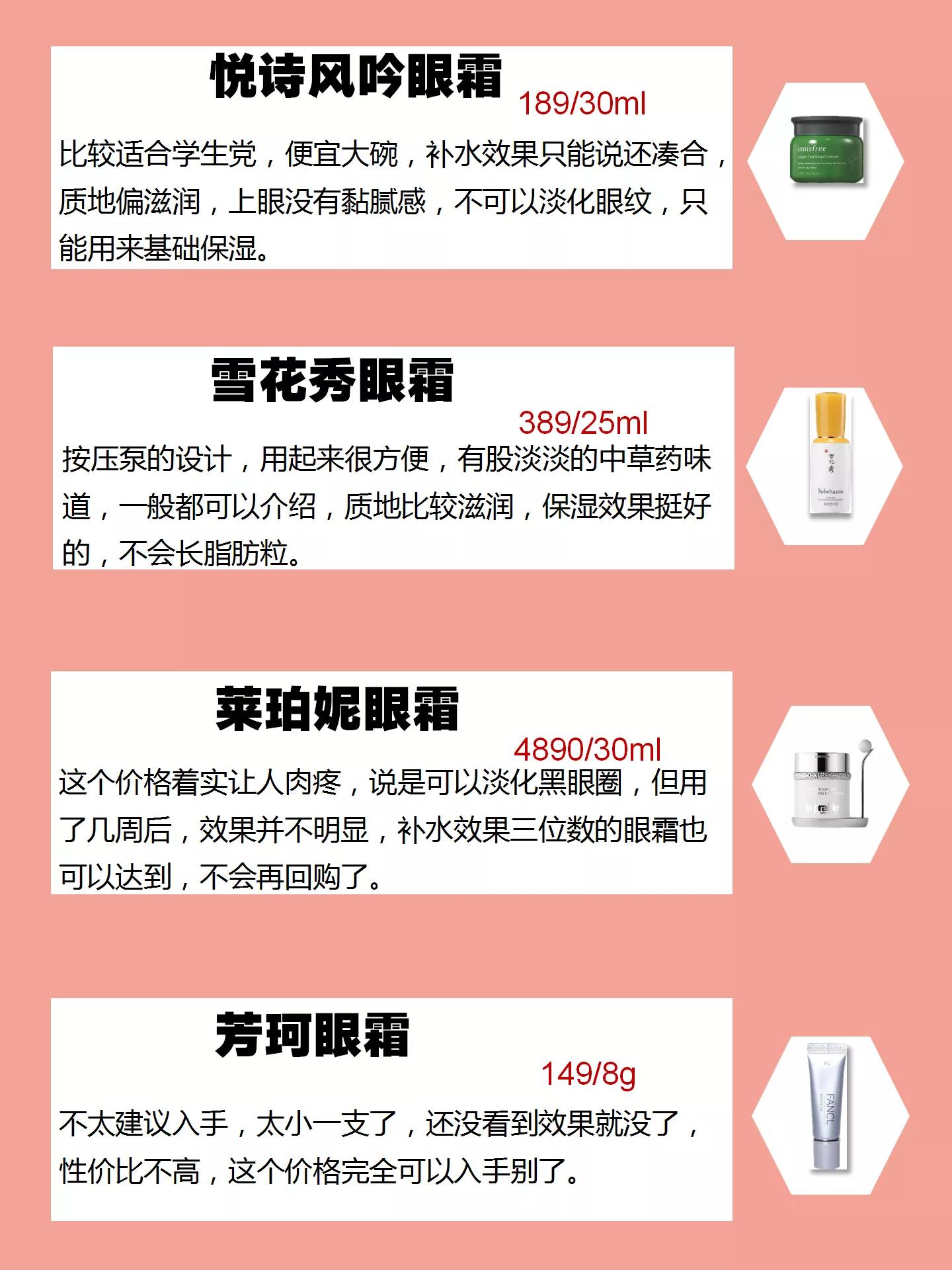 国货眼霜推荐排行榜平价好用,屈臣氏平价又好用的眼霜