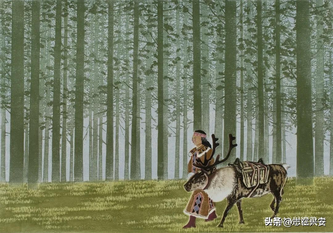 张士勤艺术作品,张士勤木刻作品欣赏