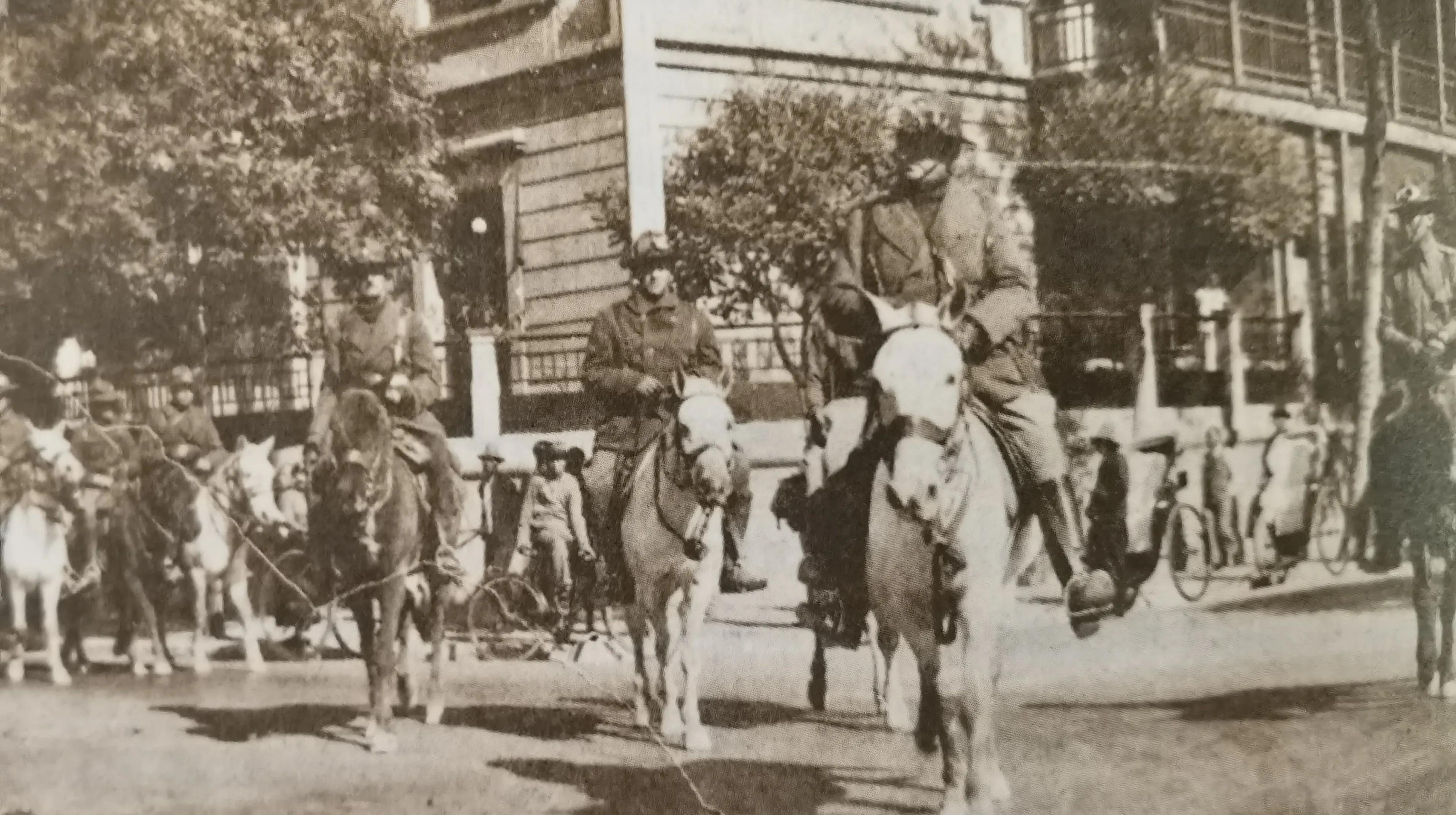 天津原意大利兵营,天津美国兵营老照片