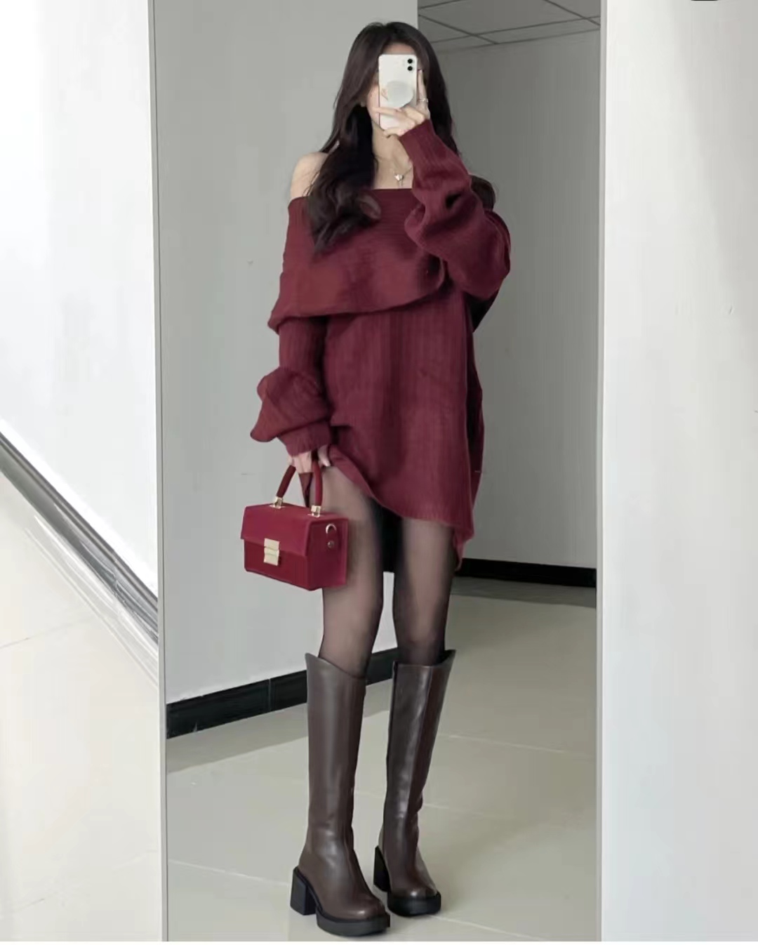 显瘦百搭又好看长筒宽靴,长筒高筒靴显瘦质感好显高