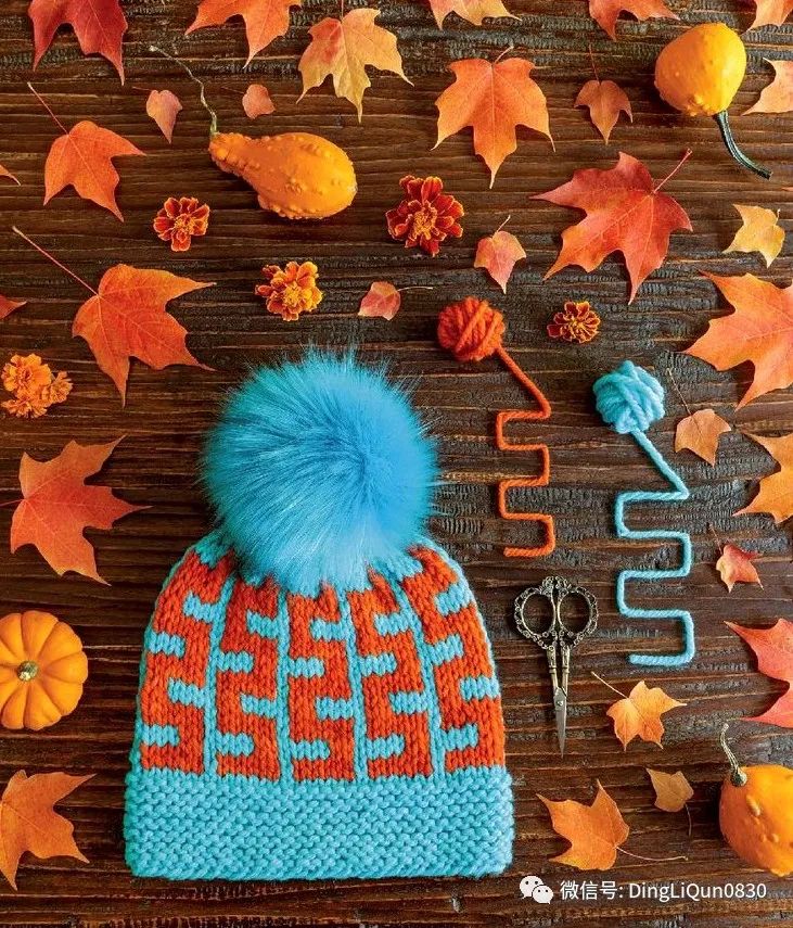 针织帽子设计手稿,针织帽款式设计图