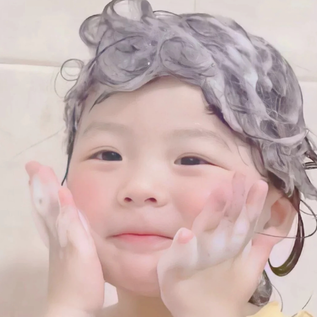 萌娃头像女生可爱萌图卡通,微信头像可爱小女孩萌娃卡通呆萌