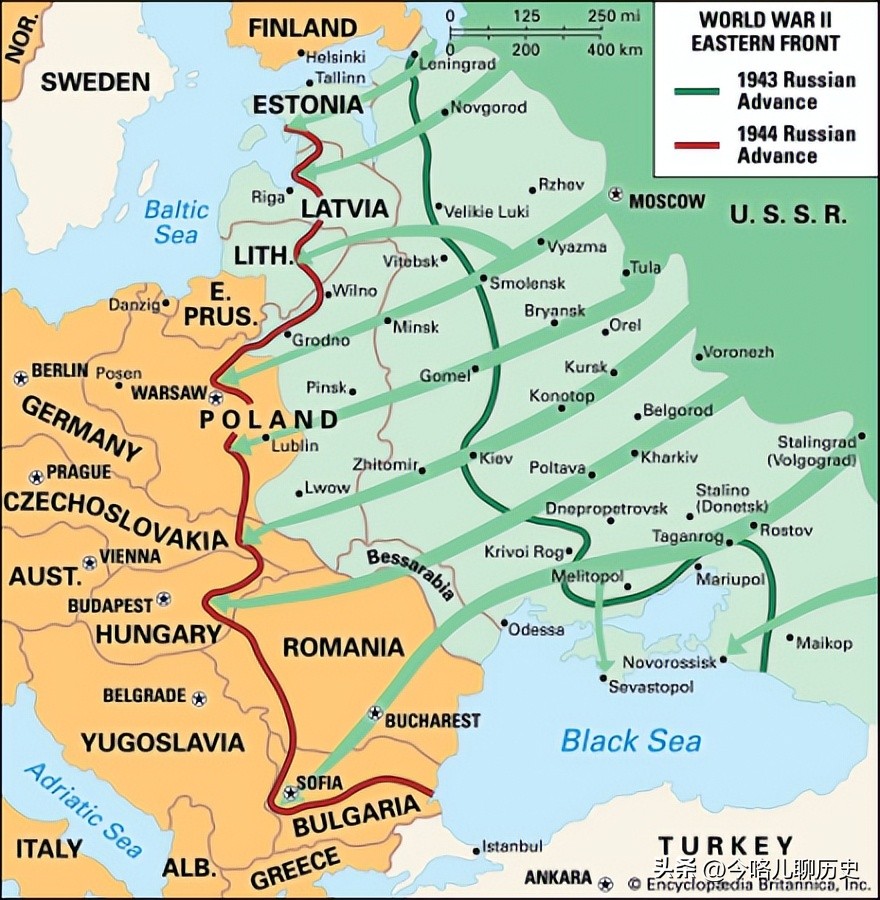 苏联对德国第2次世界大战,十分钟看完苏德战争