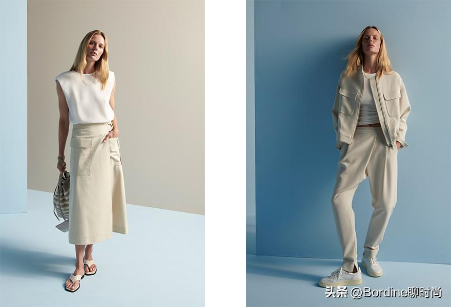 Windsor2022春夏系列，时尚条纹，简约也有撞色刺激