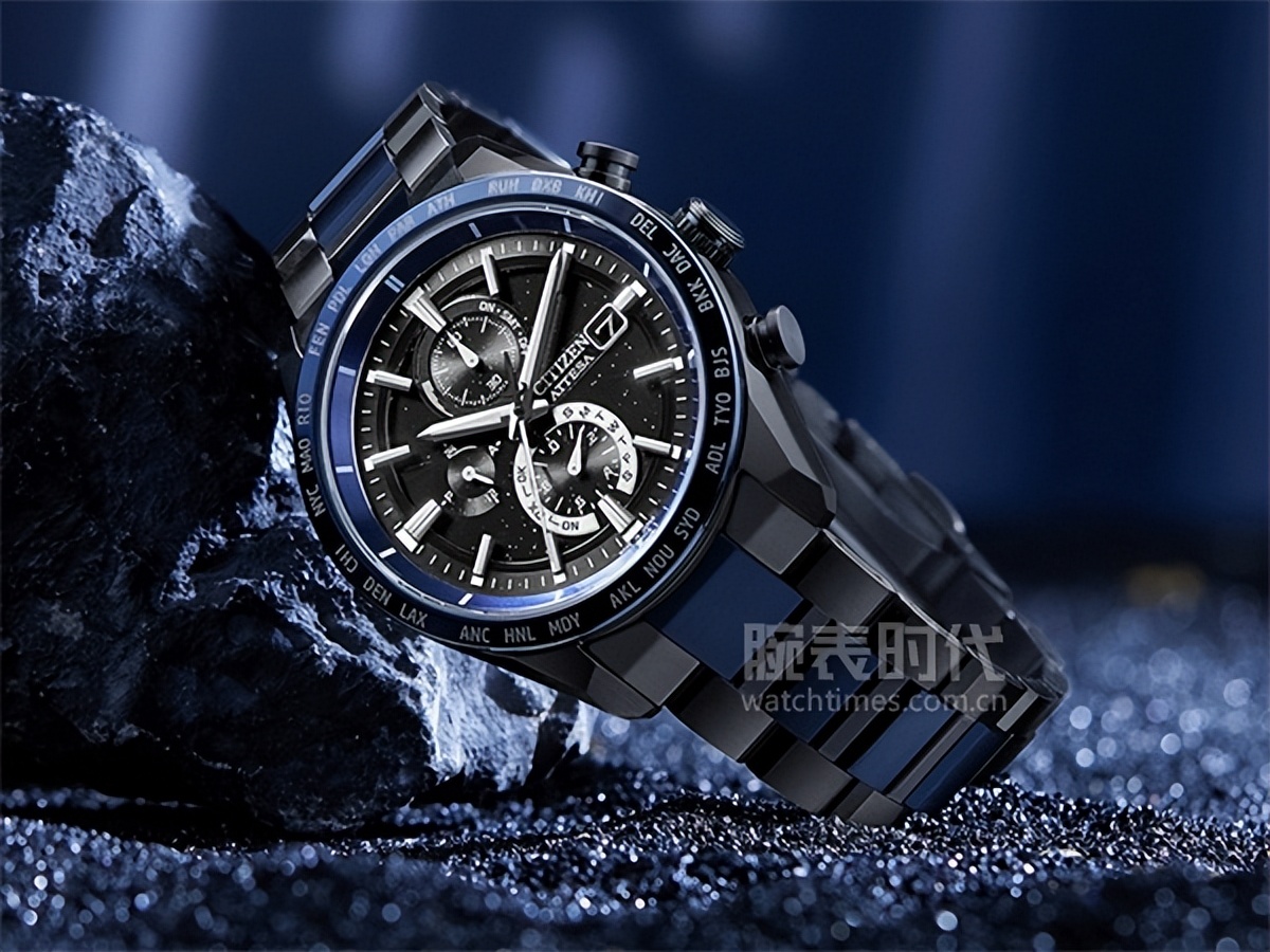 西铁城“蓝宇宙”，想说爱你太容易