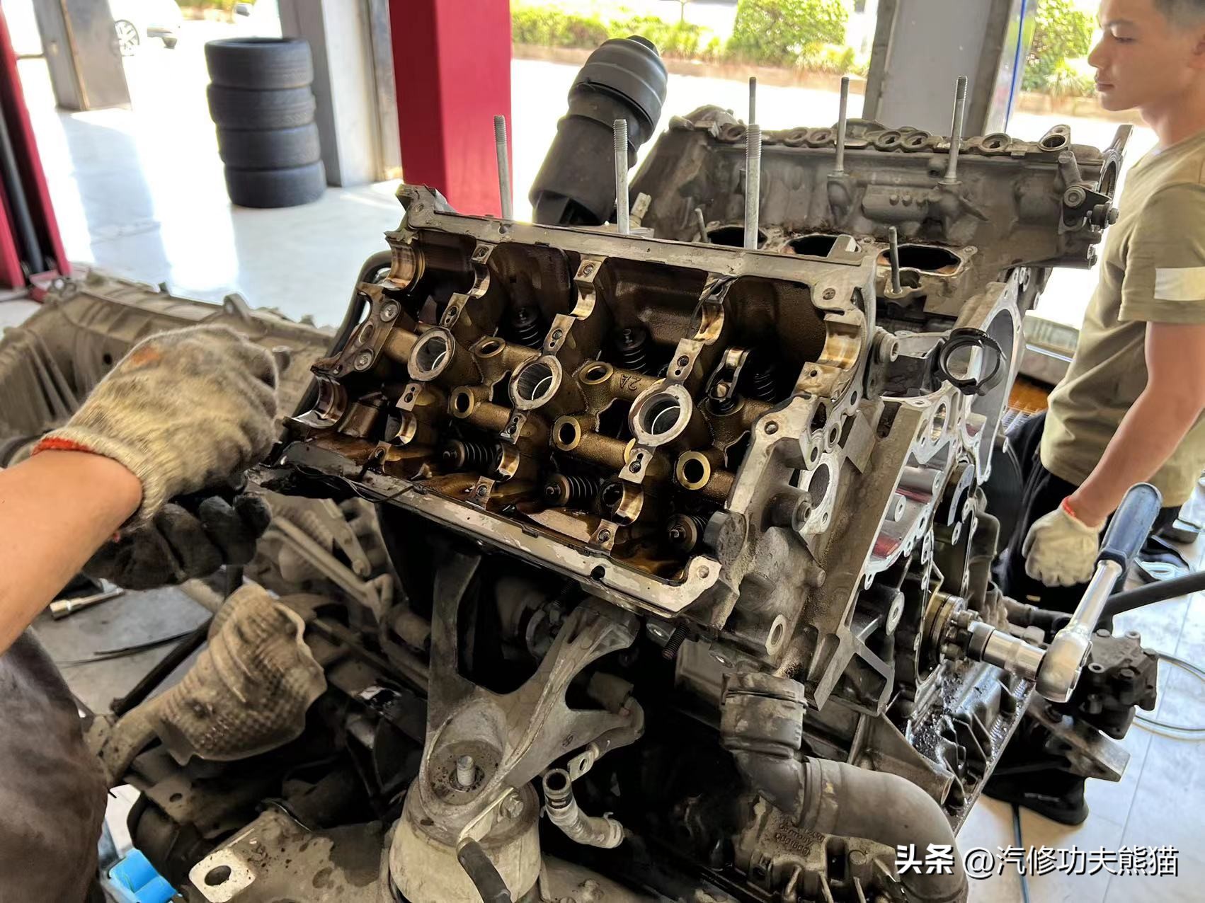 不坑穷人的好车视频,19款奥迪q73.0t烧机油大修全过程