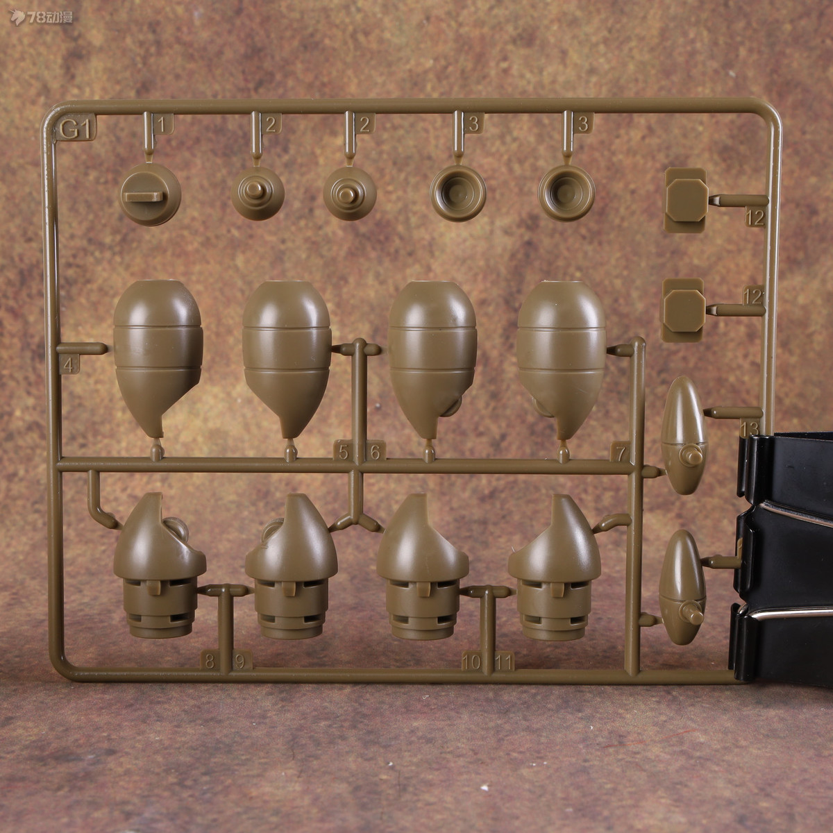 合金弹头模型第一弹,合金弹头3拼装模型