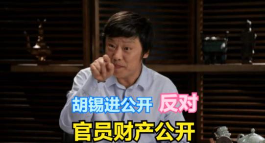 胡锡进劝干部家人要低调，还反对公开官员财产！意欲何为？