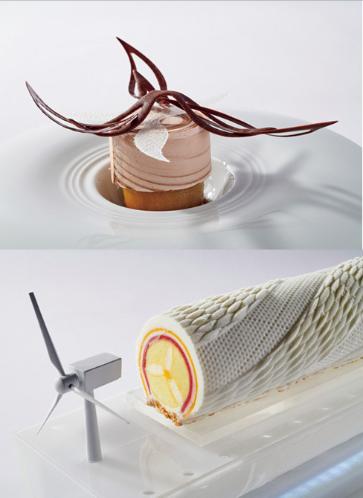 来自日本大厨们的糕点艺术品