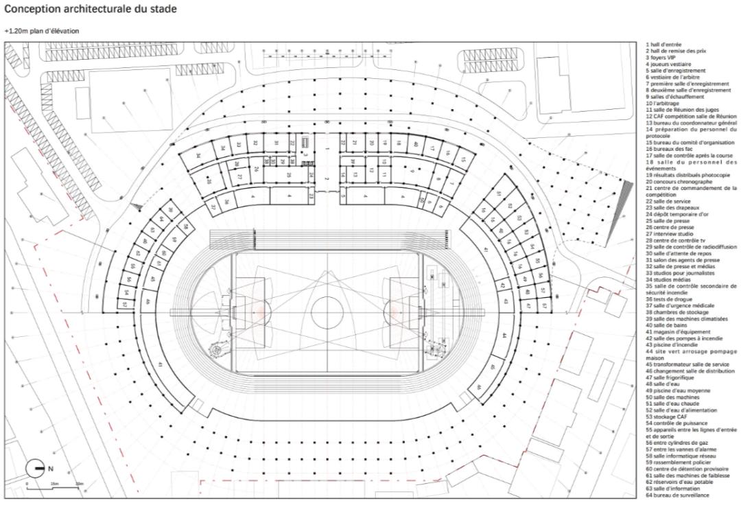 中企设计！几内亚2025年第35届非洲国家杯足球赛主体育场方案亮相