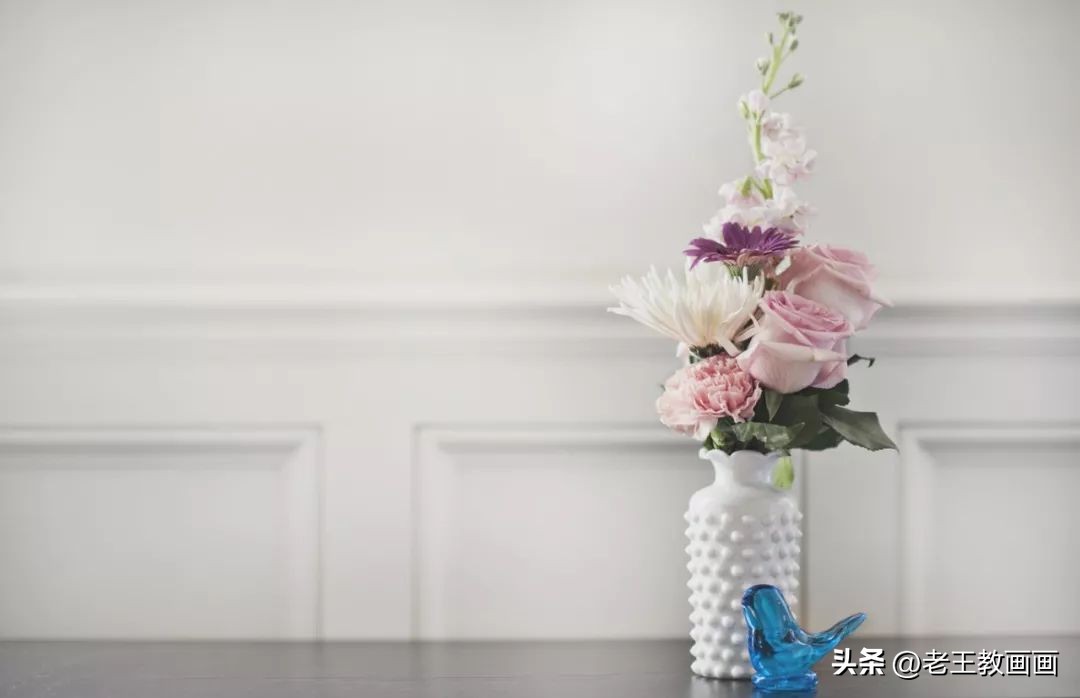 零基础也能学会的彩铅画画,零基础画彩铅画牡丹