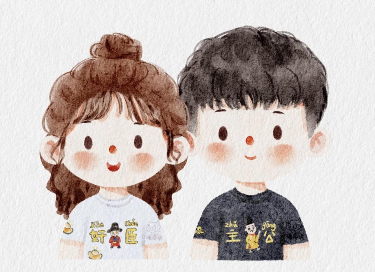 影视剧中的插画,影视剧里的人物插画