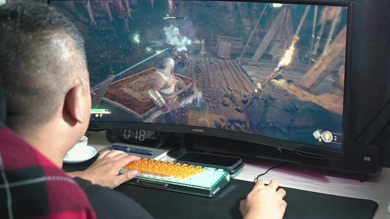 lofree洛斐机械键盘测评,洛斐全透明机械键盘