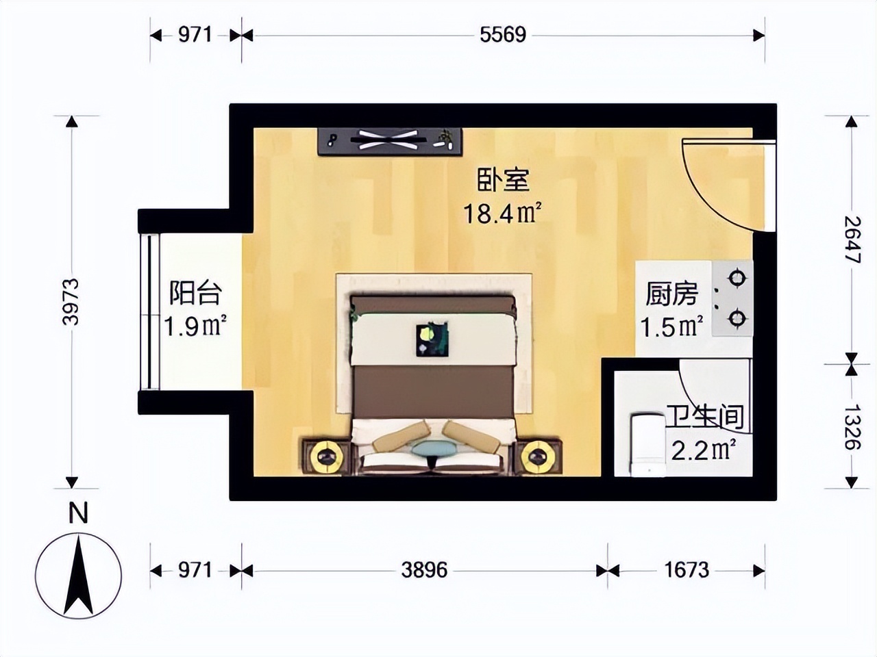 开放式厨房就是把墙砸掉吗,开放式厨房有一面墙拆不了