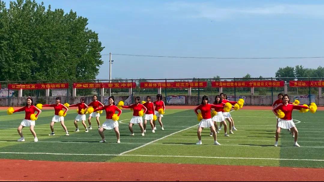 阜南县曹集镇中心学校趣味运动会,叮咚运动会