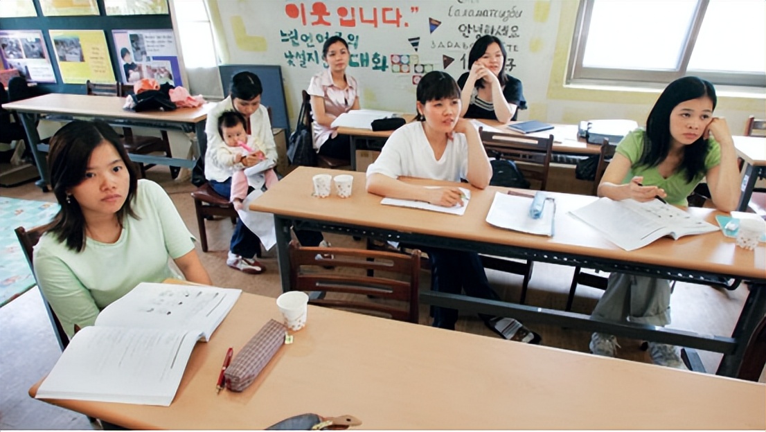 娶个越南老婆生了十个小孩,韩国娶外国老婆有1000万是真的吗