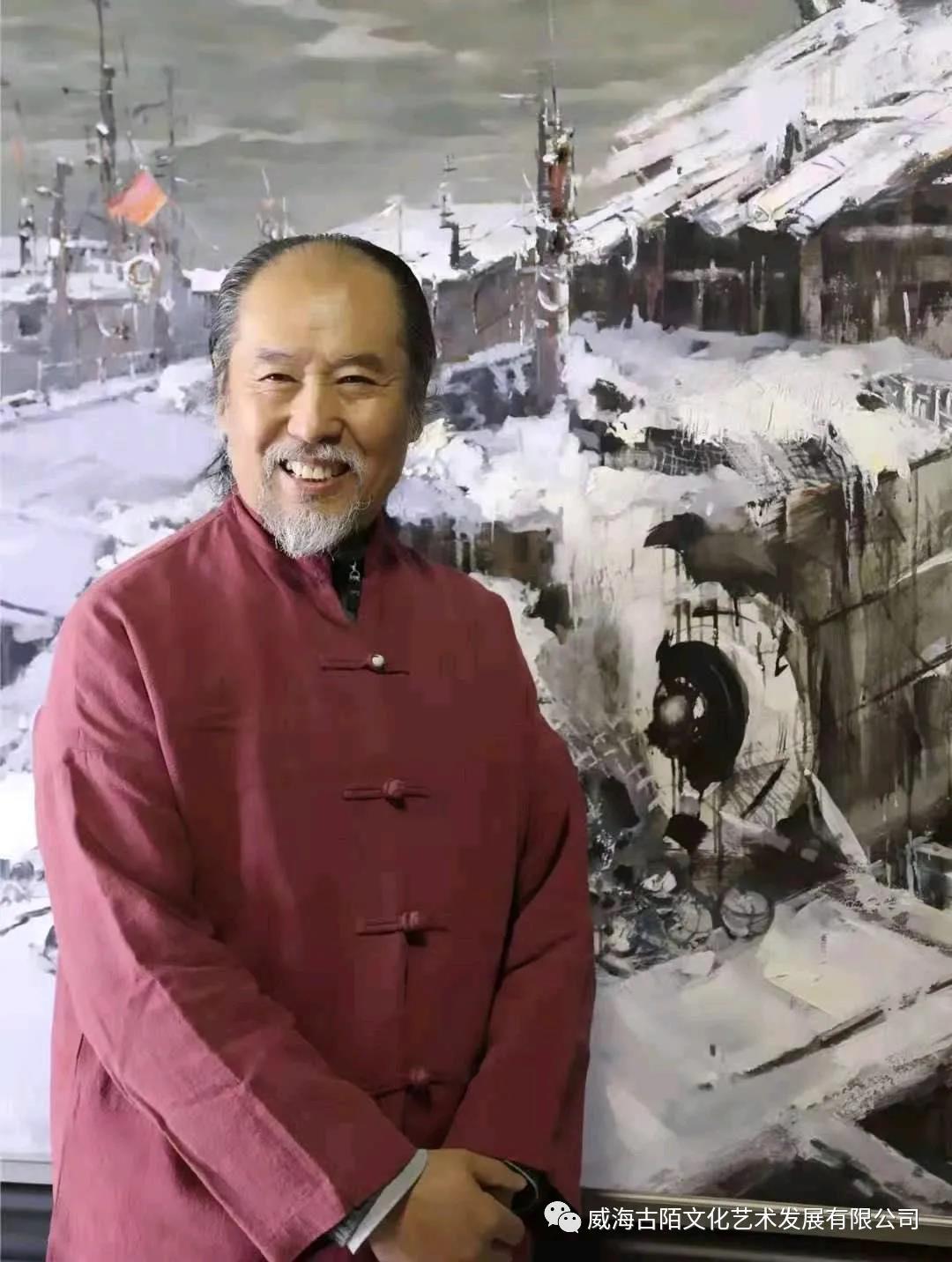 快雪时晴赵孟頫题跋,夏俊波油画