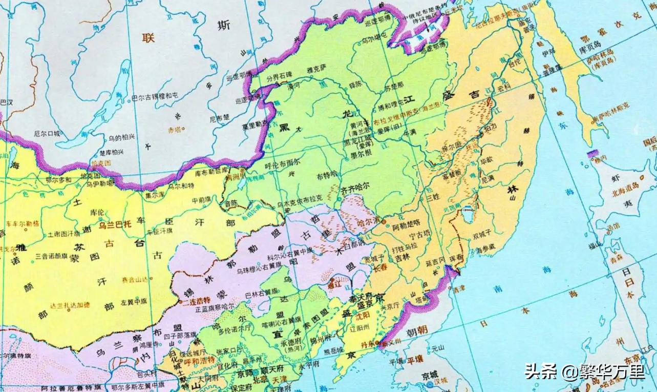 东北最新区划调整方案,辽宁省哪个县划入吉林省