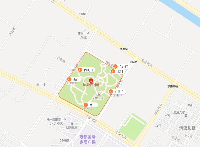 凤凰公园景色美,常州凤凰公园美篇