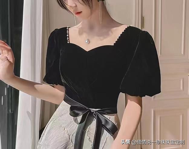 一件可以传承的珠宝！毫不费力地展现了女神的柔美和自信