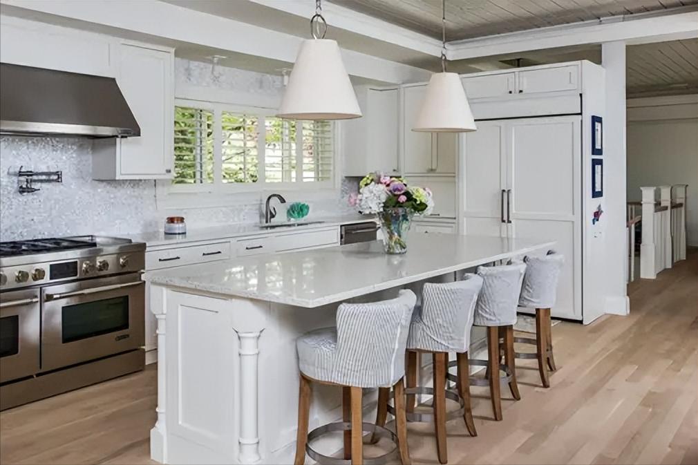 非开放式厨房家庭吧台最佳尺寸,家庭吧台设计效果图大全集