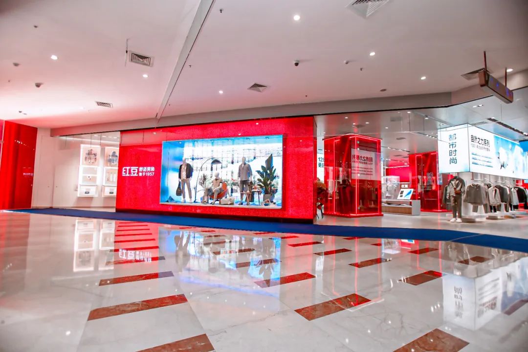 红豆男装盛大开幕,新店开业震撼全城
