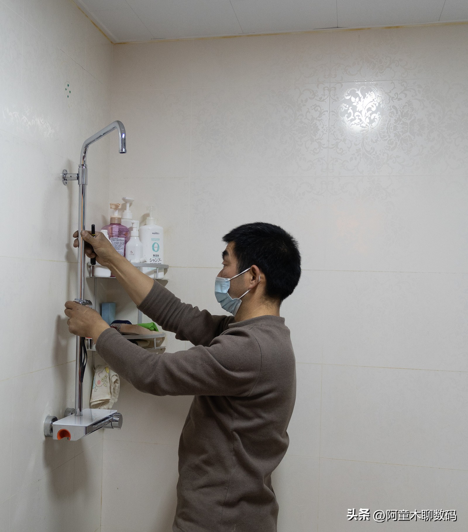 米家控温淋浴花洒s1出水量,米家控温淋浴花洒s1有增压功能吗