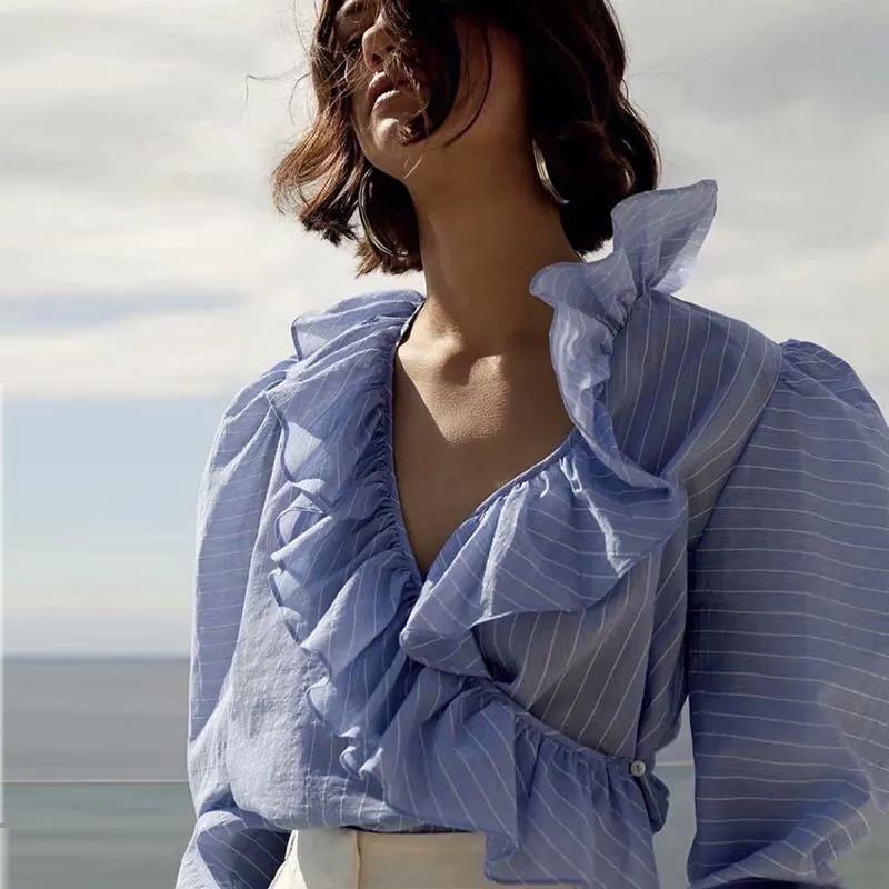 法式衬衫的各种穿搭风,法式轻奢衬衫高级感小众上衣