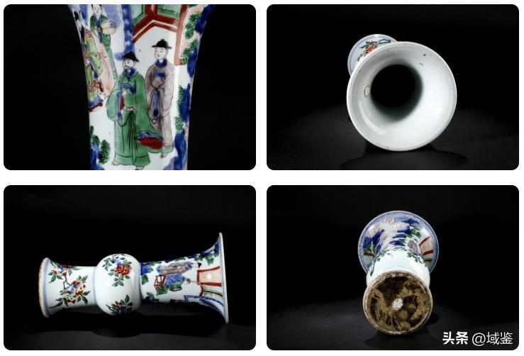 釉上五彩,釉上五彩富贵花