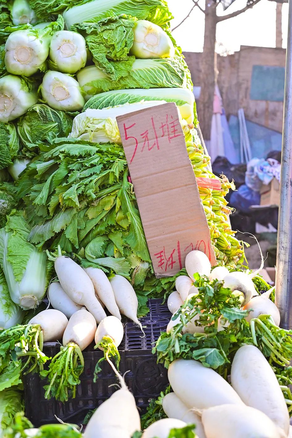 西山脚下的早市,闲逛最具人间烟火气的早市