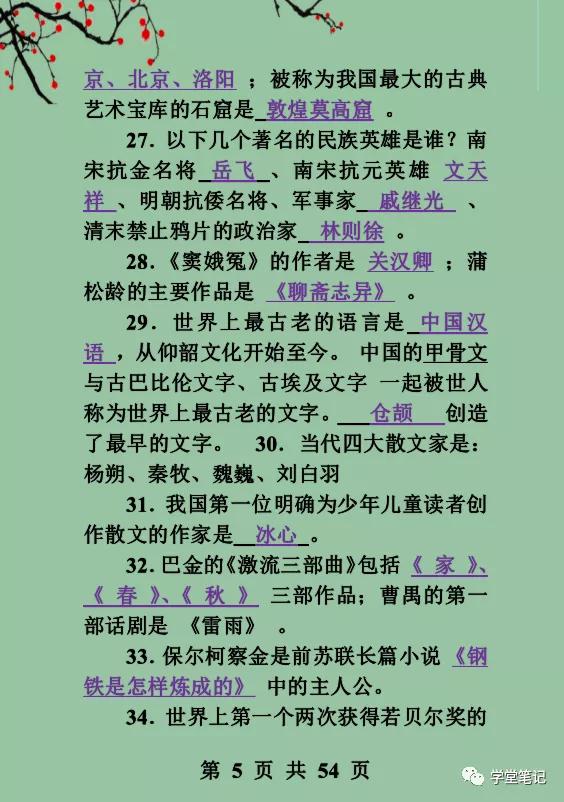 花钱给孩子补课越补越差,花钱给孩子补课不如背熟这份资料