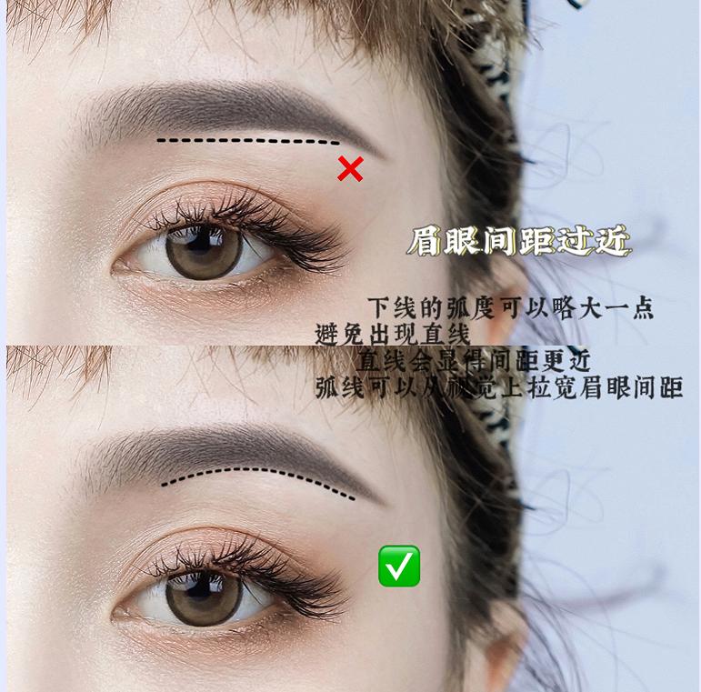 纹绣师第1次纹眉注意的事项,纹绣知识分享纹眉颜色过浓怎么办