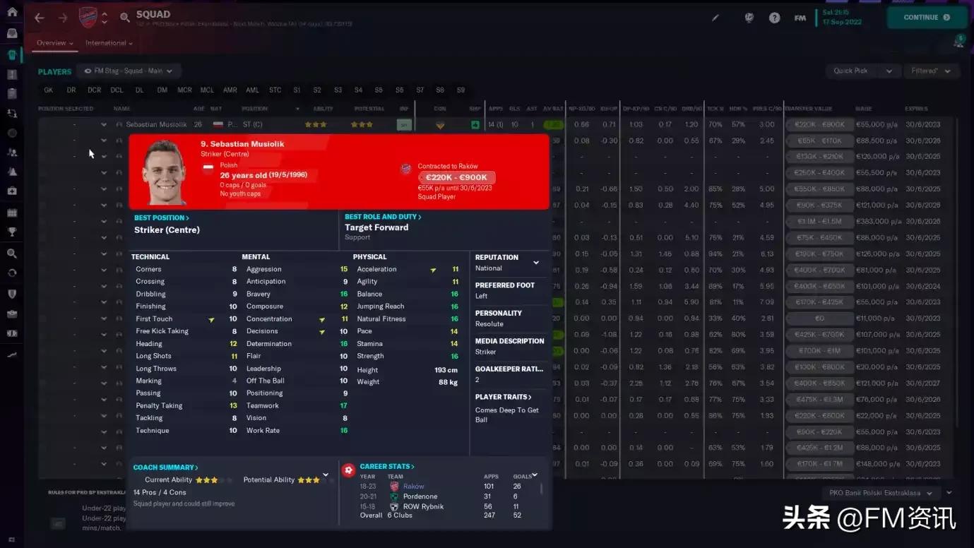 足球经理2022阵型与战术推荐,足球经理2023自己操控球员