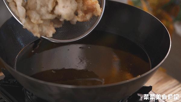 东北特色菜锅包肉美食做法,东北名菜锅包肉简单易学