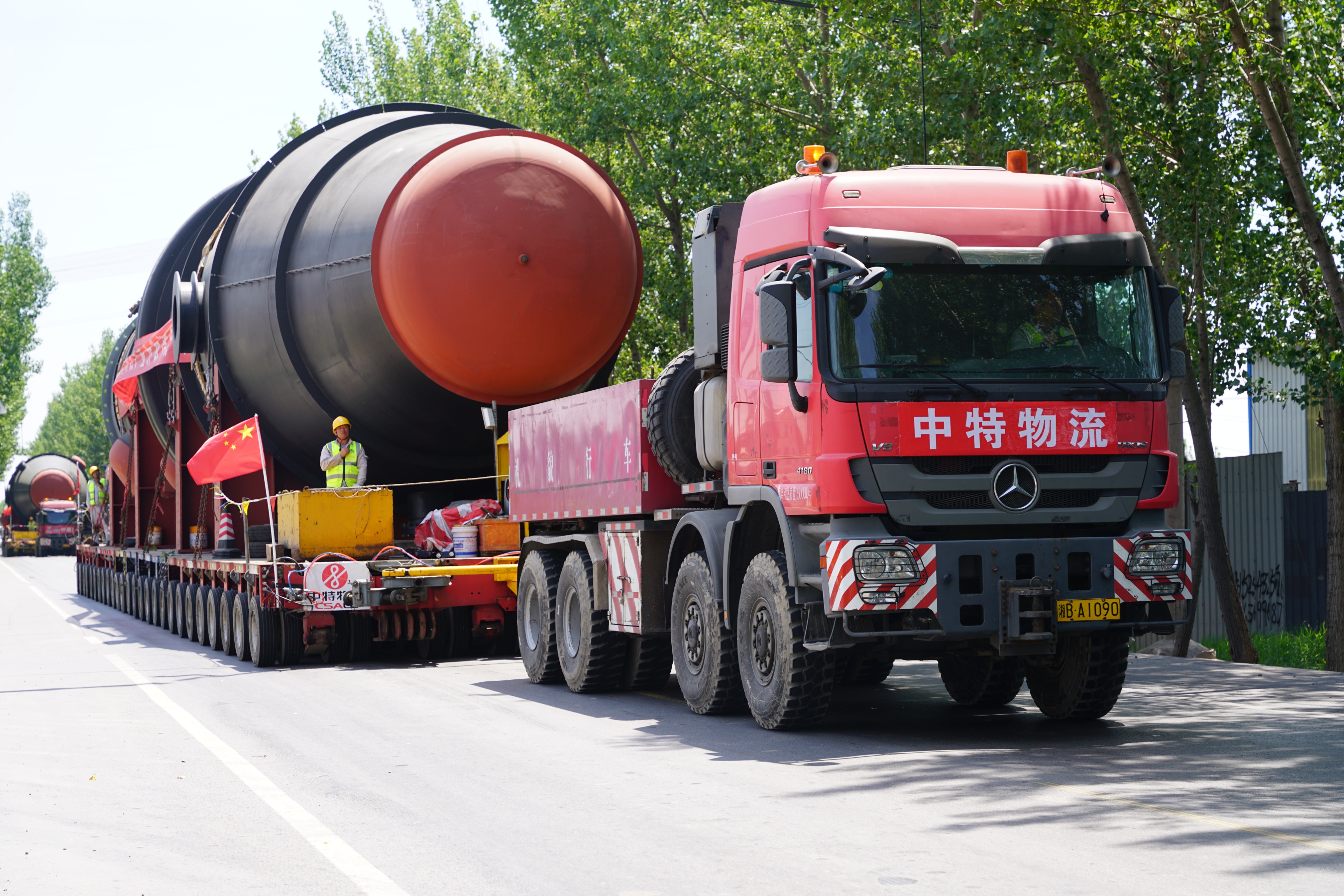 大型石化设备发运,超大型设备运输