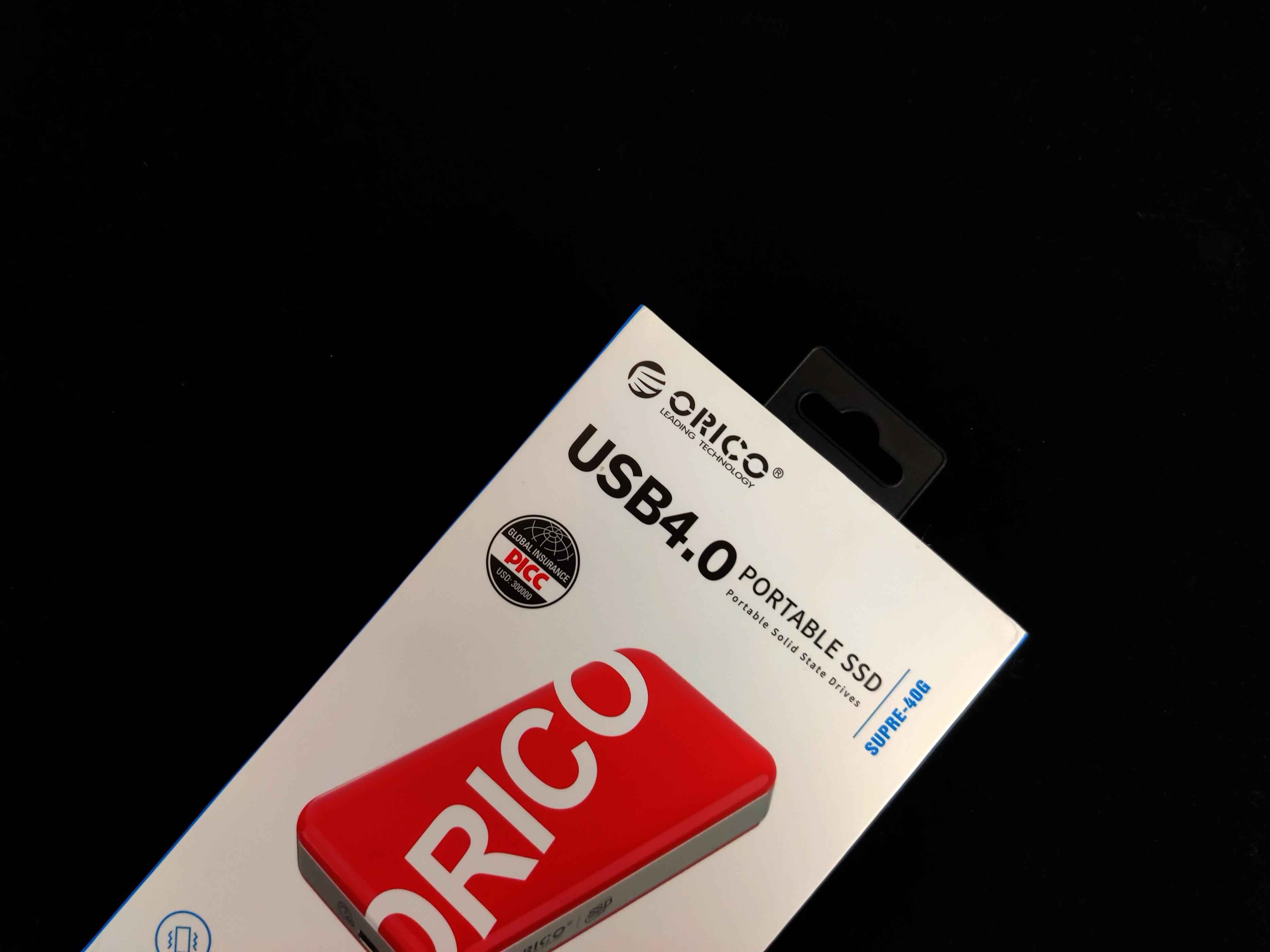 解决存储容量与传输速度焦虑——ORICOSUPRE-40G移动固态硬盘体验