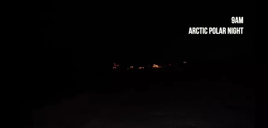 北极圈极夜生活,北极圈的极夜生活