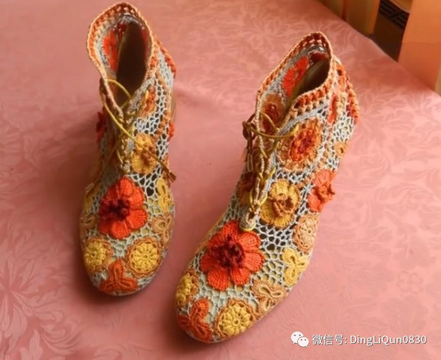 宝宝鞋的钩针编织方法及视频教程,钩针婴儿毛线鞋子编织方法教程