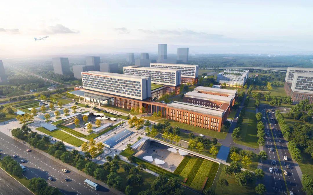 新建一座大型医院,8000张床位的三甲医院