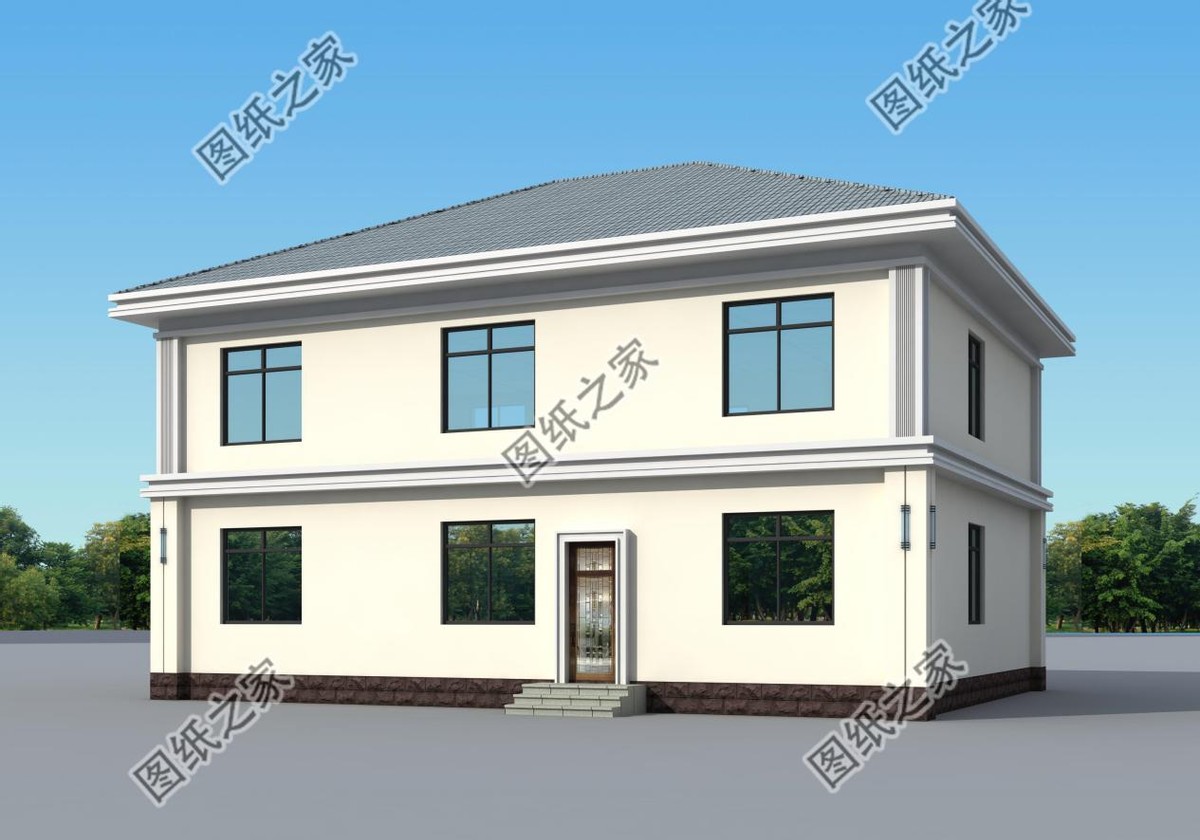 5套别墅方案,别墅5个套房设计布置图