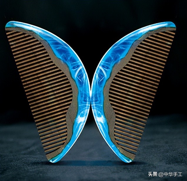 木梳简单设计图,手工木梳设计