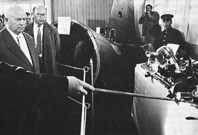 红场阅兵之赫鲁晓夫,苏联红场阅兵击落u2侦察机纪录片