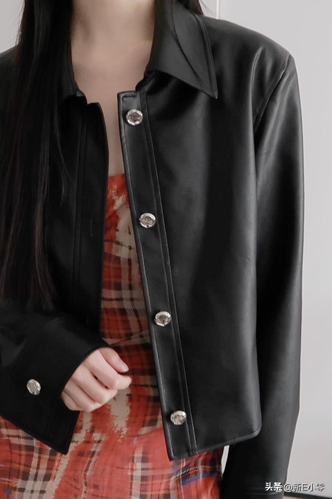 2024早春新款皮衣大码,一件皮衣有多百搭