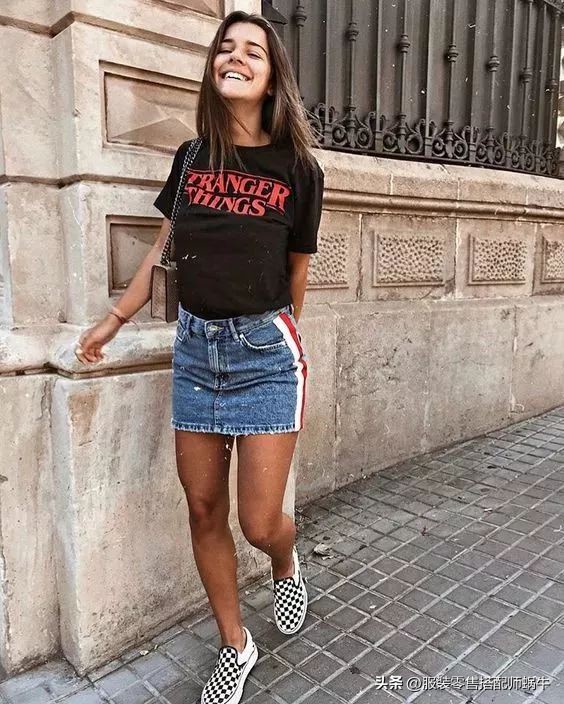 牛仔半裙夏天怎么穿出高级感,你真的懂牛仔半裙怎么穿最好看吗