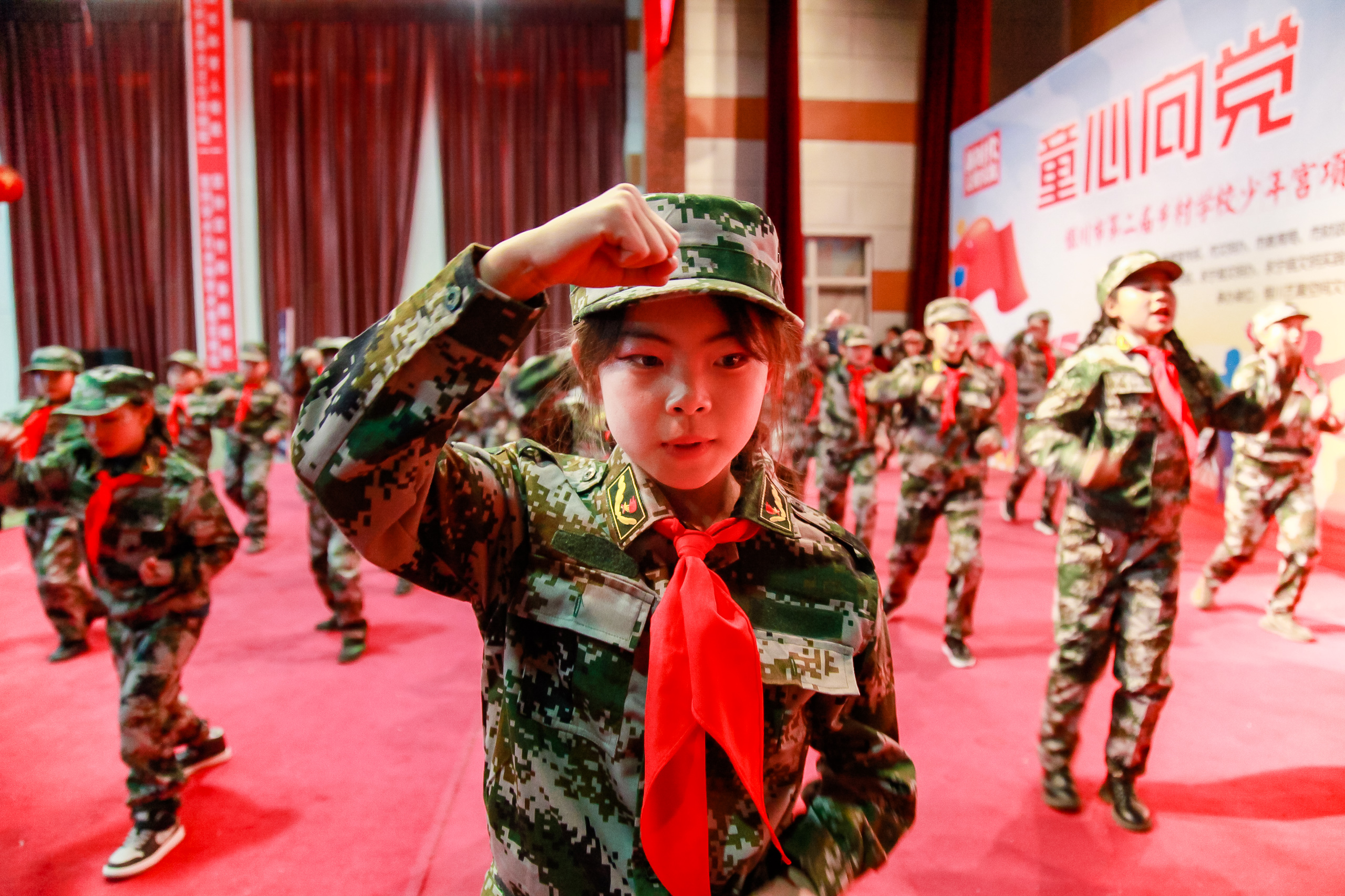 银川市第二届乡村学校少年宫优秀成果展演大赛永宁赛区开赛