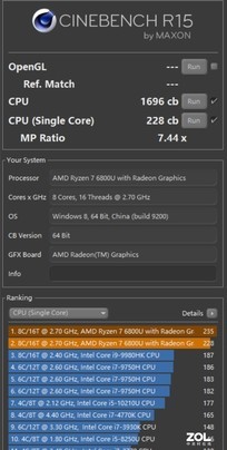锐龙74700u核显性能,锐龙76800u相当于酷睿几代