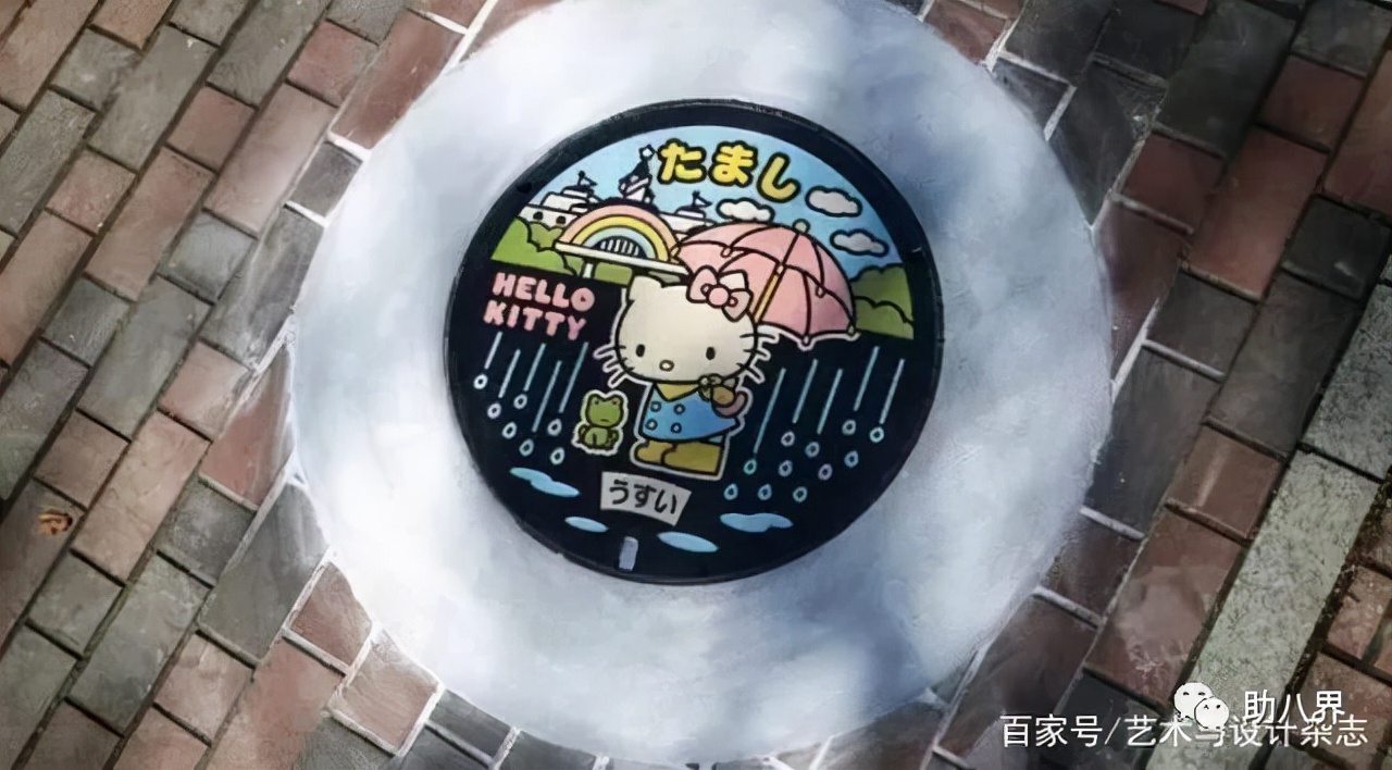 日本最惊人的井盖,真实的日本井盖