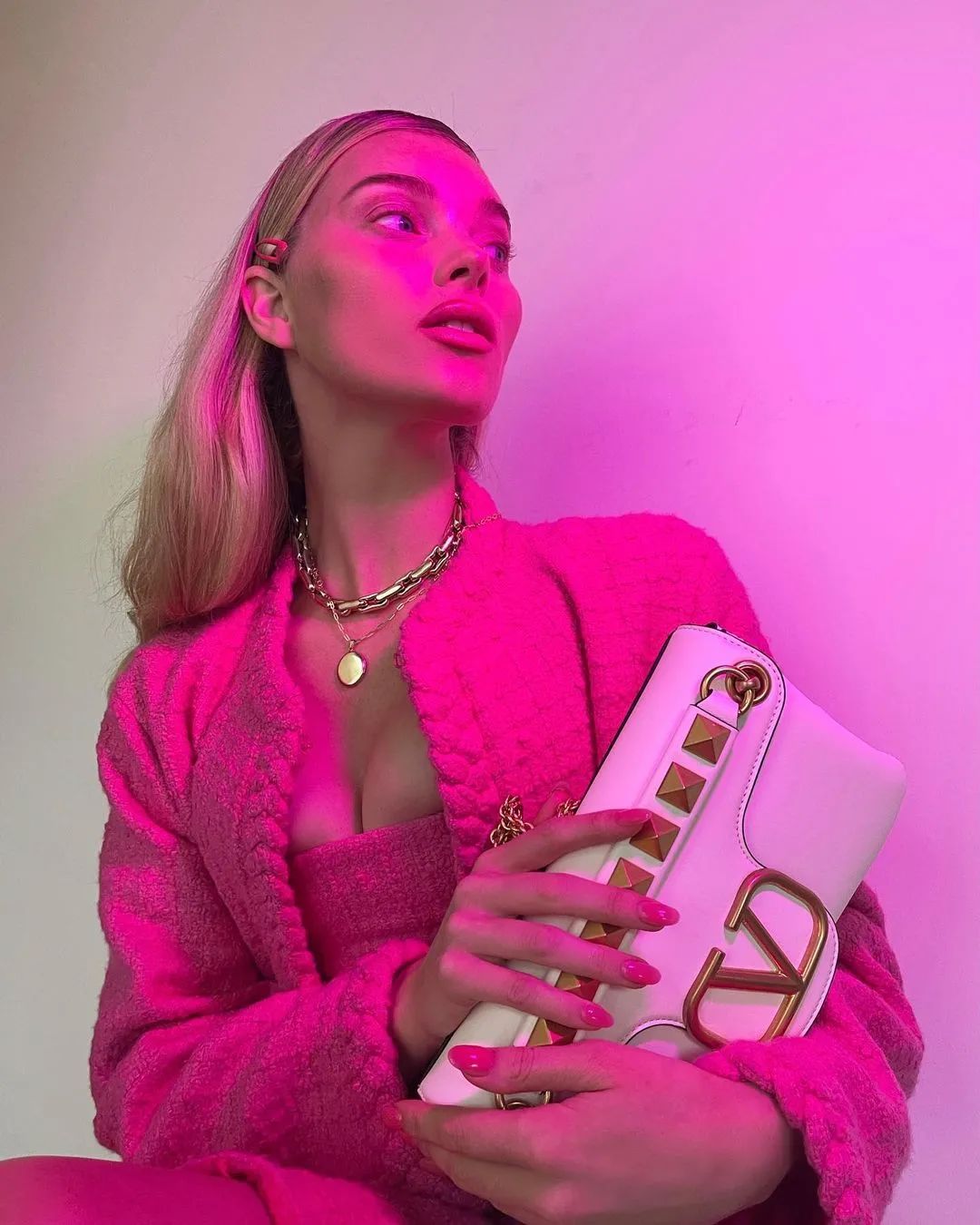 今年流行纯金链款式,颈链饰品推荐最新款金属