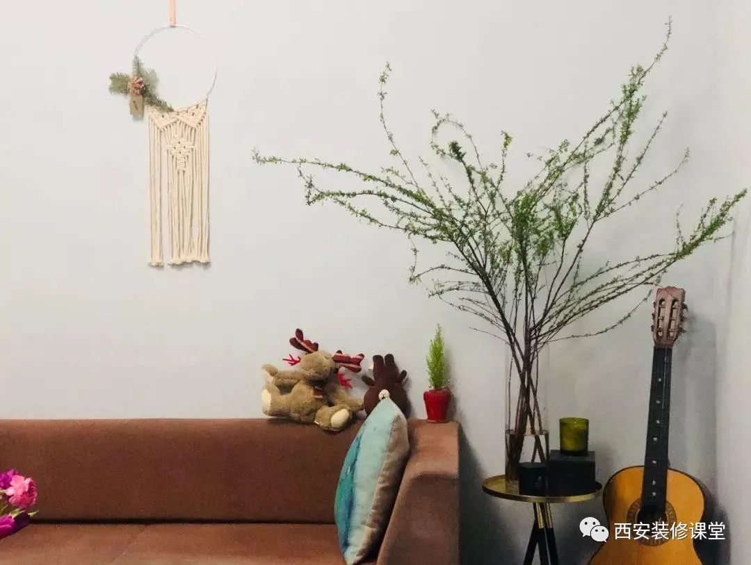 室内绿植软装搭配案例怎么摆,绿植与轻奢结合的软装搭配