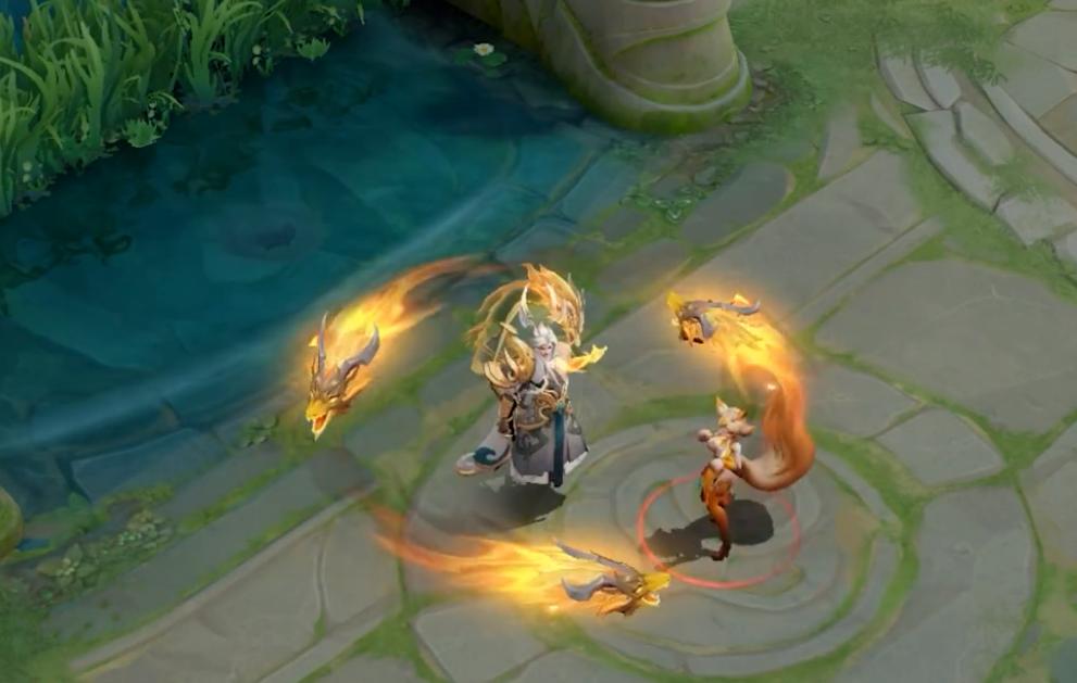 东皇太一经典皮肤,东皇太一伴生皮肤展示动作